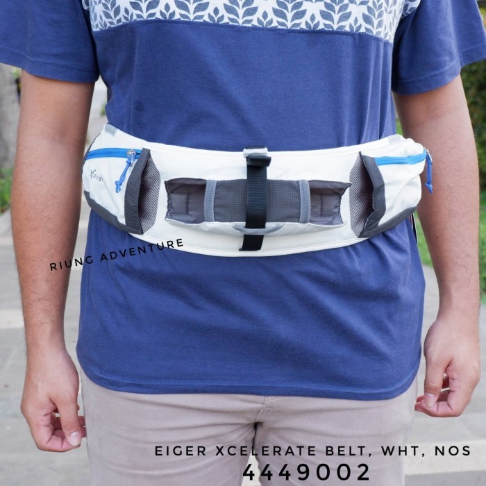 Original Tas Pinggang Sport Outdoor Pria Running Eiger Xcelerate Belt 4449 002