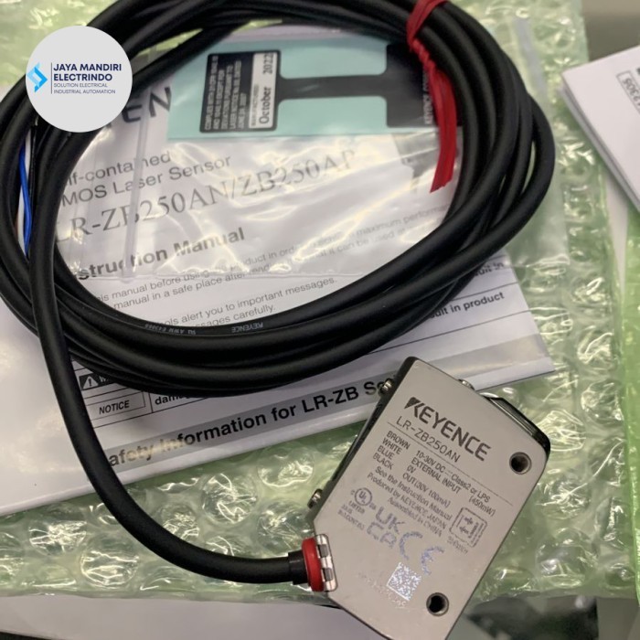 READY KEYENCE LR-ZB250AN CMOS LASER SENSOR / NPN OUTPUT JARAK 250MM