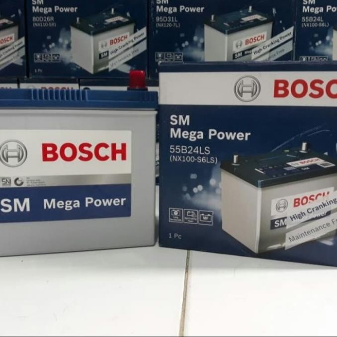 BEBAS ONGKIR - Aki CRV/ Aki HRV/ Aki Innova Bensin/ Bosch MF NS60LS/ NS 60 LS/55B24LS