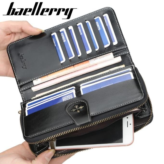 Dompet Cewek Dompet Wanita Panjang Kulit Baellerry N1813