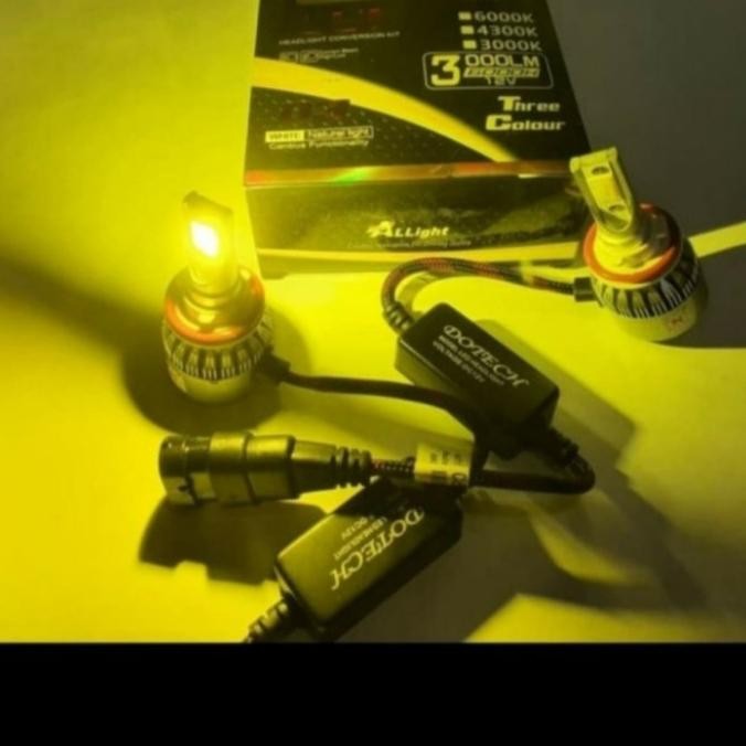 LAMPU LED MOBIL HB4/9006 DOTECH 2 WARNA