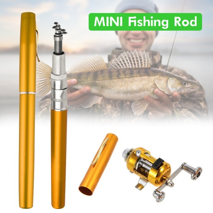 Joran Fishing Pen/ Pancingan Mini/ Kail/ Outdoor/ Pancing/ Camping