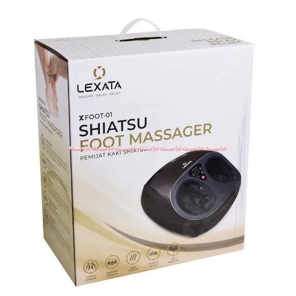 

Lexata XFoot 01 3D Shiatsu Foot Massager Alat Pemijat Kaki Pegal Feet