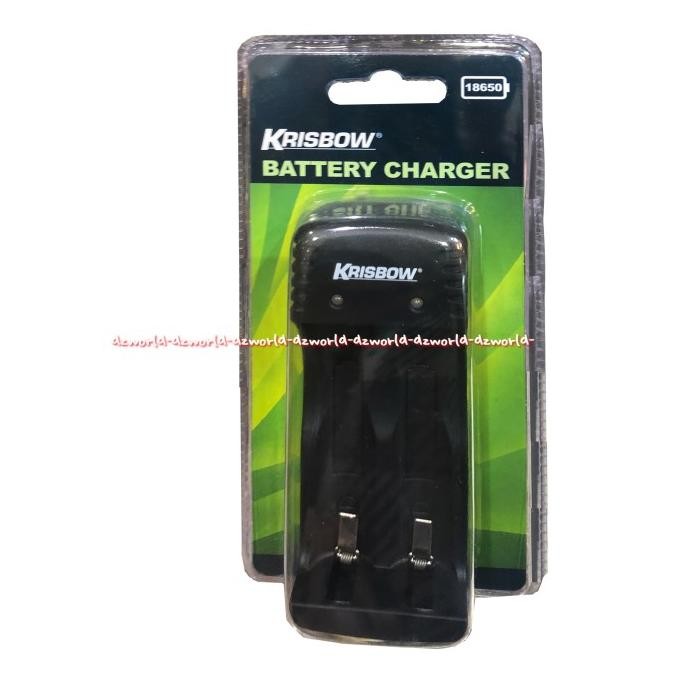 

Krisbow Battery Charger Alat Cas Baterai Universal Charger Batrai
