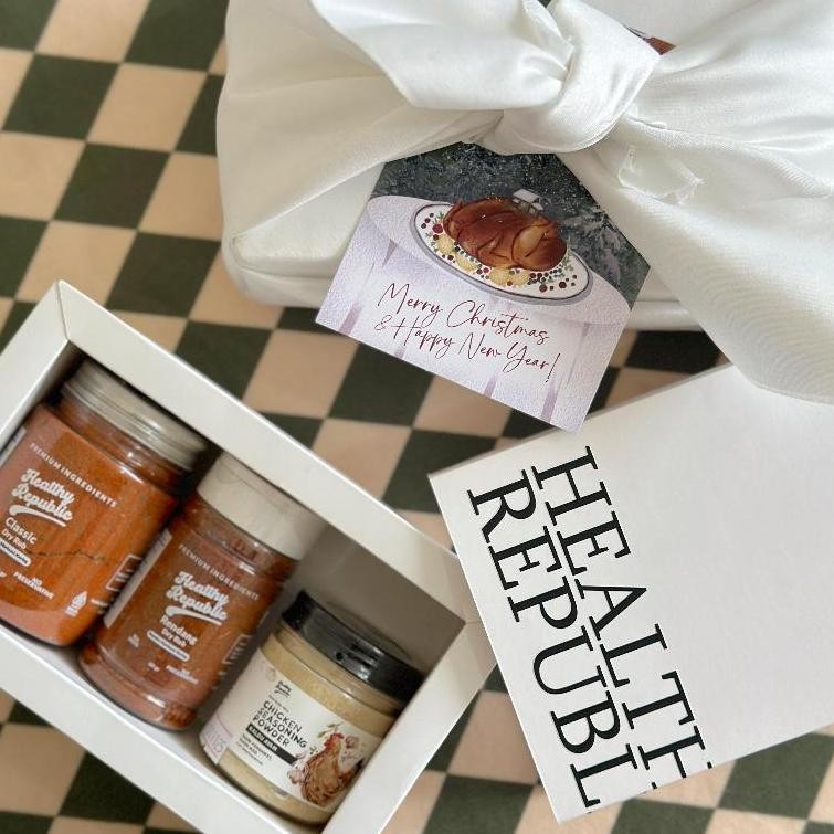 

Healty Republic Christmas Hampers Gi Box | Hampers Natal 2024 Murah