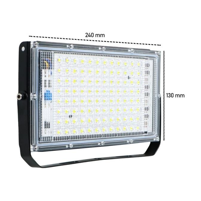 Lampu Sorot Taman Lapangan Voli Badminton Indoor 100W Cool White