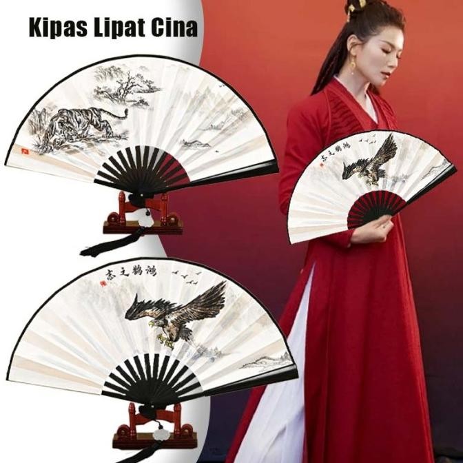 BIG SALE KIPAS TANGAN LIPAT CHINA KIPAS LIPAT TRADISIONAL KIPAS TANGAN LIPAT AESTHETIC  KIPAS LIPAT 