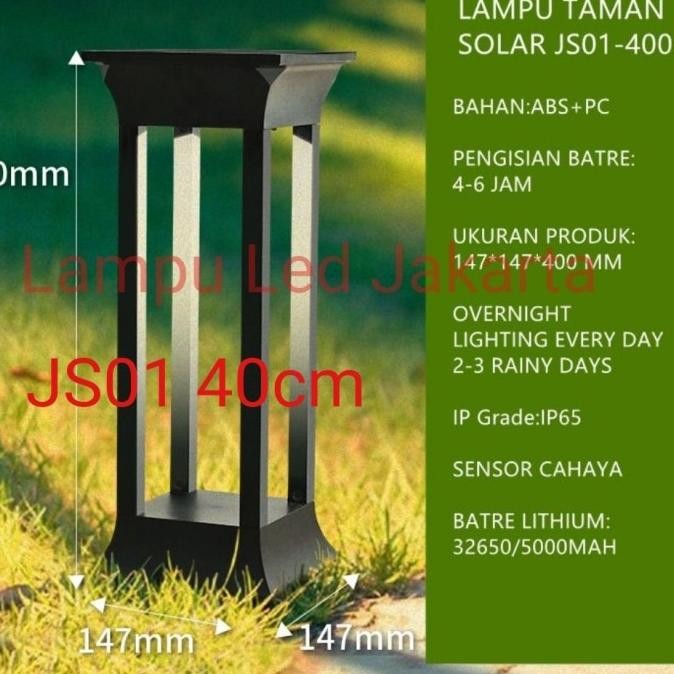 Lampu Taman Tiang Solar. Lampu Bolar Taman Solar. Lampu Taman Tiang