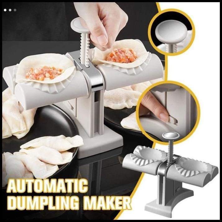 Press Dumpling Mould Maker Cetakan Pangsit Pastel Otomatis