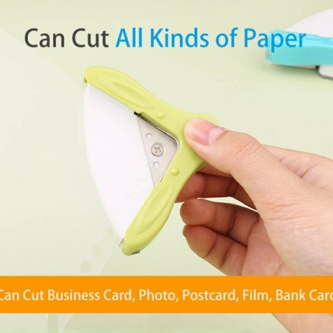

Diskon! Mini Corner Rounder Puncher Portable Round Corner Trimmer Cutter R5