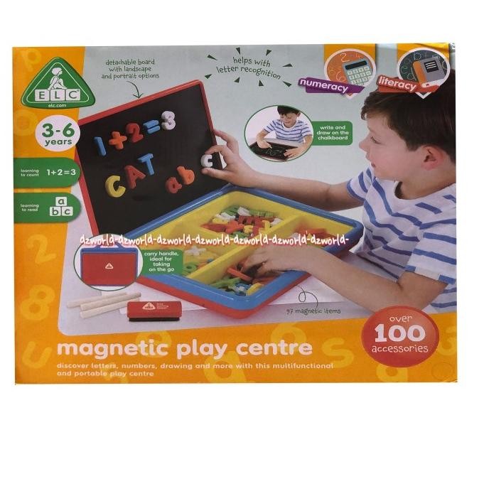 

ELC Magnetic Play Board Board Center Over 100 Accesories Mainan Anak