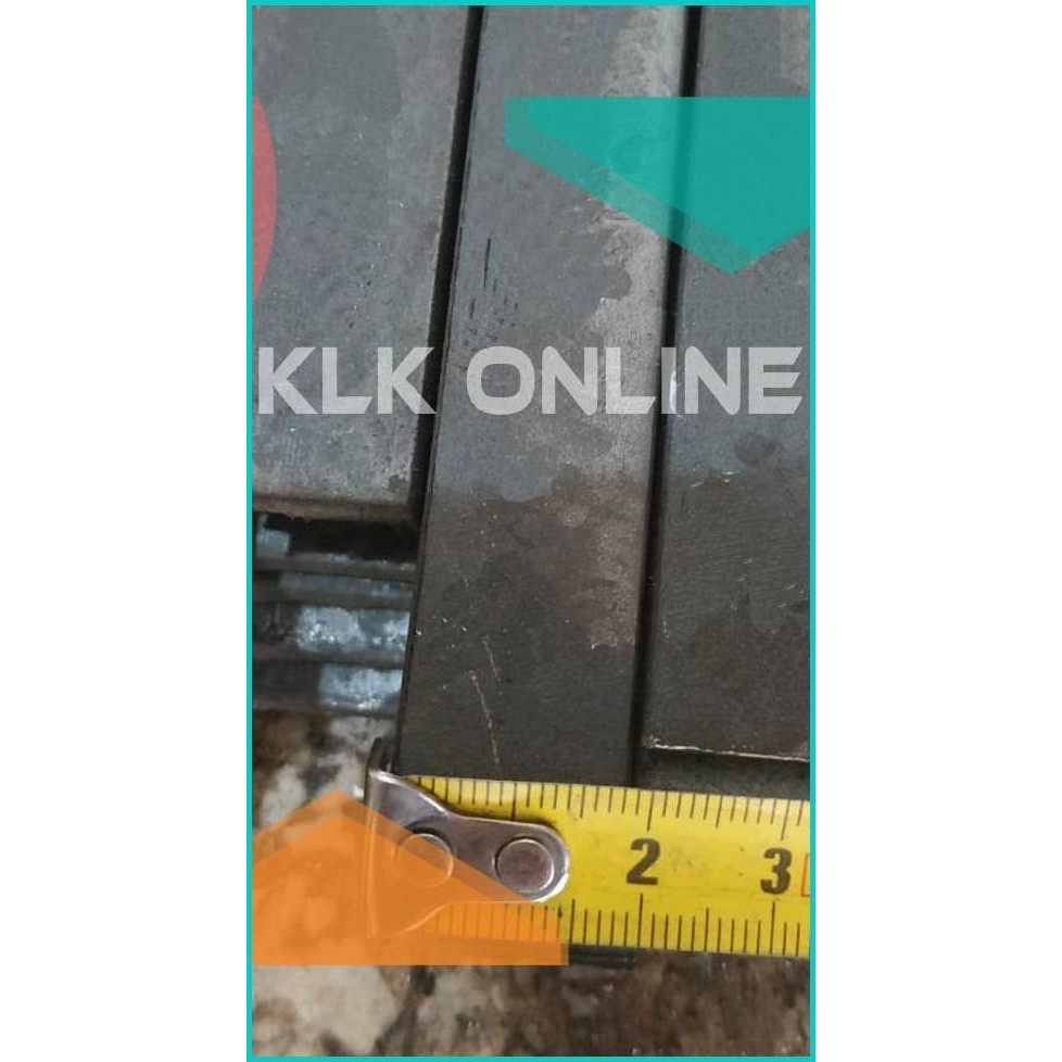 Plat Strip 4mm Panjang 6 meter - Plat Strip Besi Tebal 4mm 11OKTZ4 per