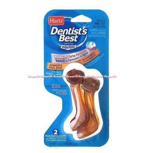 

Hartz Dentist Best Treats For Small Dog Makanan Anjing 2Pcs 54gr