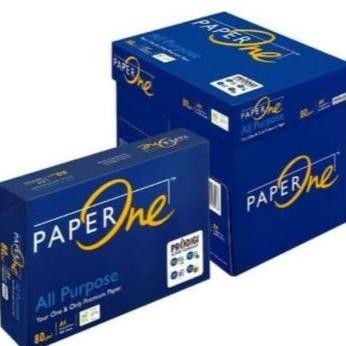 

[Grab/Gojek] Kertas Fotocopy Print HVS A4 75 / 80 gr PaperOne Box Dus