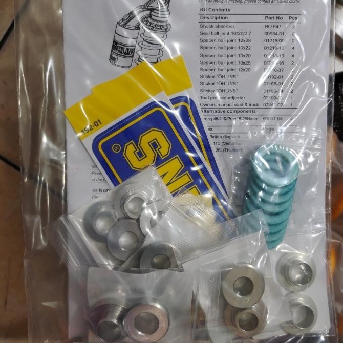 Shock Ohlins HO 647 for Honda wave 125