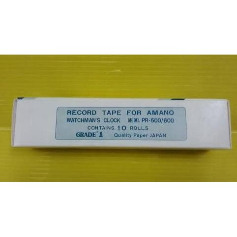 

LABEL / RECORD TAPE / KERTAS AMANO PR-600 / 500