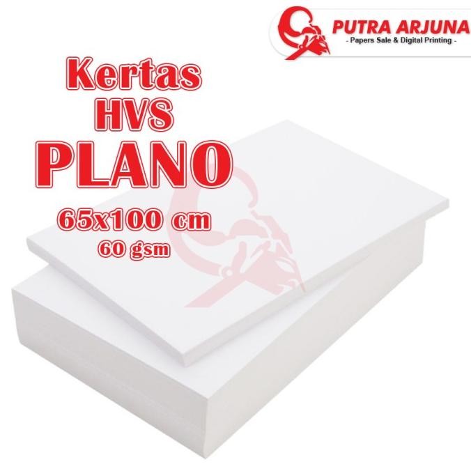 

TERBARU - KERTAS HVS, 60, 70, 80, 100 gsm - 65x100cm PLANO - 500 LEMBAR