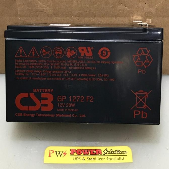 Aki baterai kering Battery Panasonic 12v 7Ah aki ups panasonic 7,2Ah