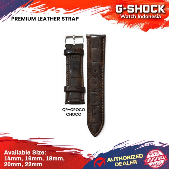 Tali Kulit Jam Tangan / Tali Strap Jam Fossil 14mm 16mm 18mm 20mm 22mm