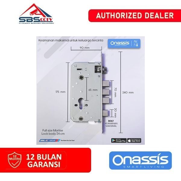 TERBARUUU ONASSIS SMART LOCK K10 PRO CAMERA BUILT IN