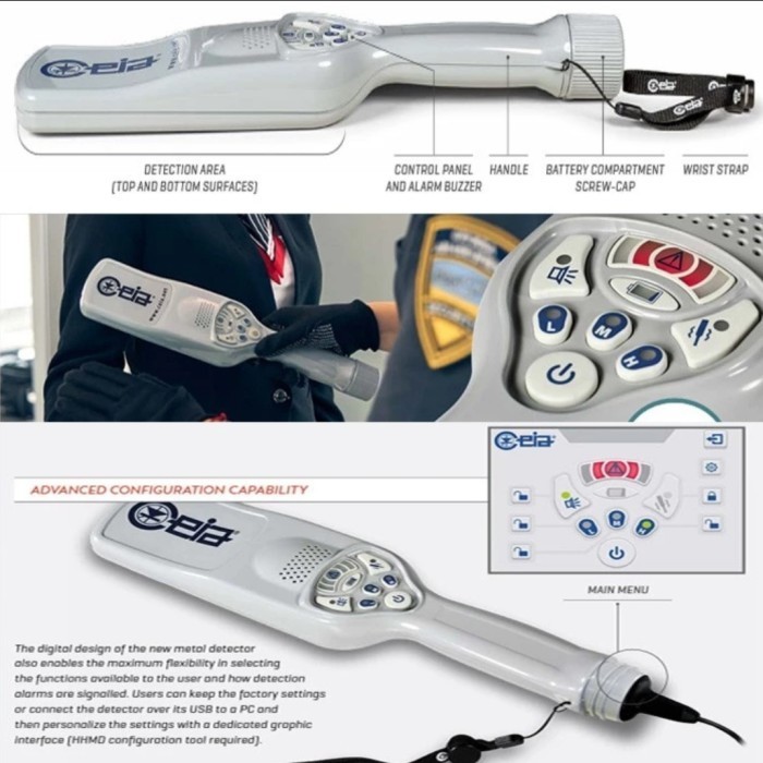 TERBARUUU HandHeld Long Range Metal Detector CEIA