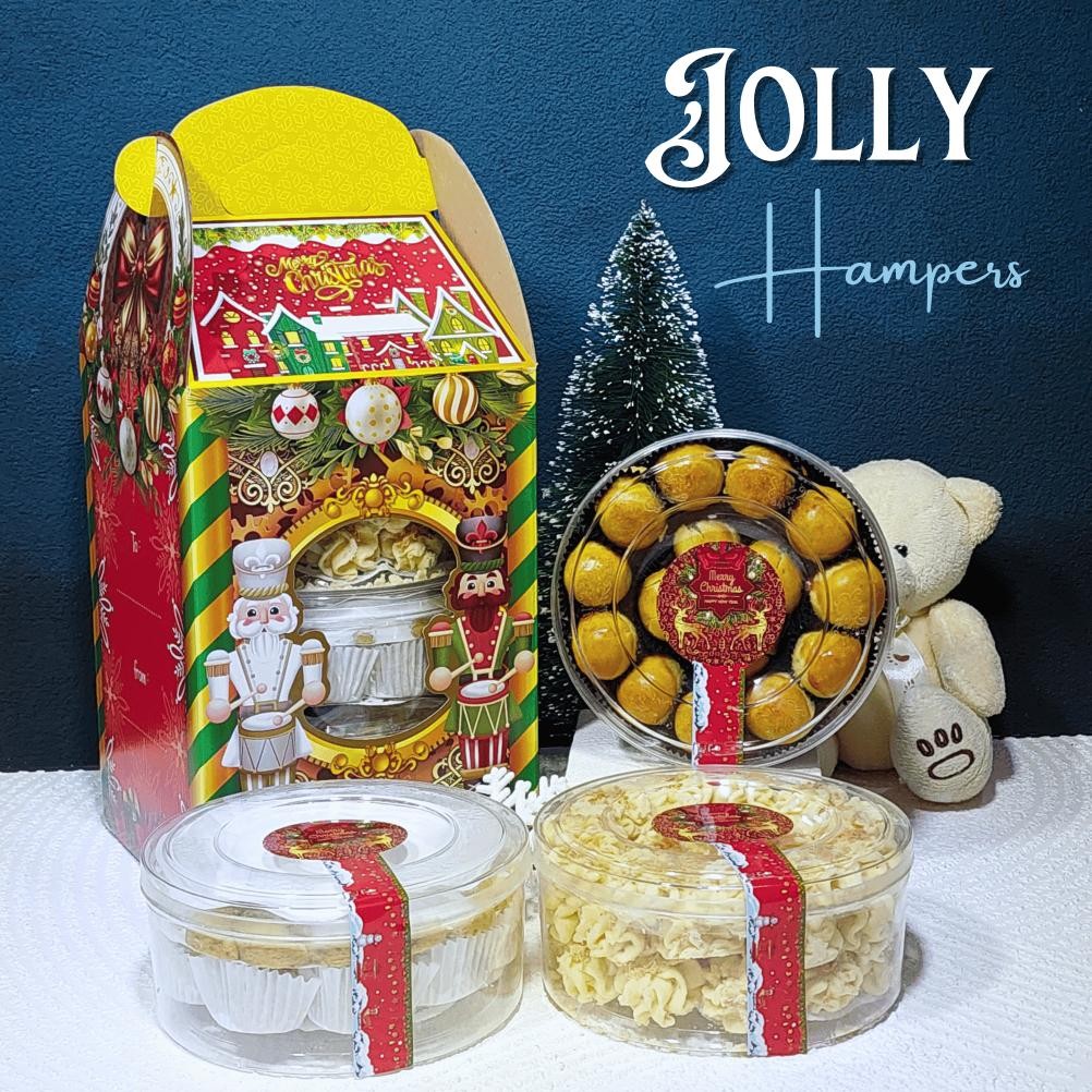 

Big Promo 12.12 Hampers Kue Kering Spesial Natal Isi 3 Toples Free Hang Tag, Box Christmas Original