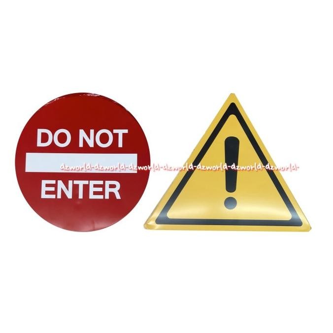 

Krisbow Rambu Rambu Plat Seng Do Not Enter Rambu Jalan Dilarang Masuk