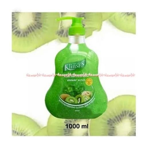 

Klinsen Kiwi Refreshing Shower Scrub Sabun Mandi 1000 ml