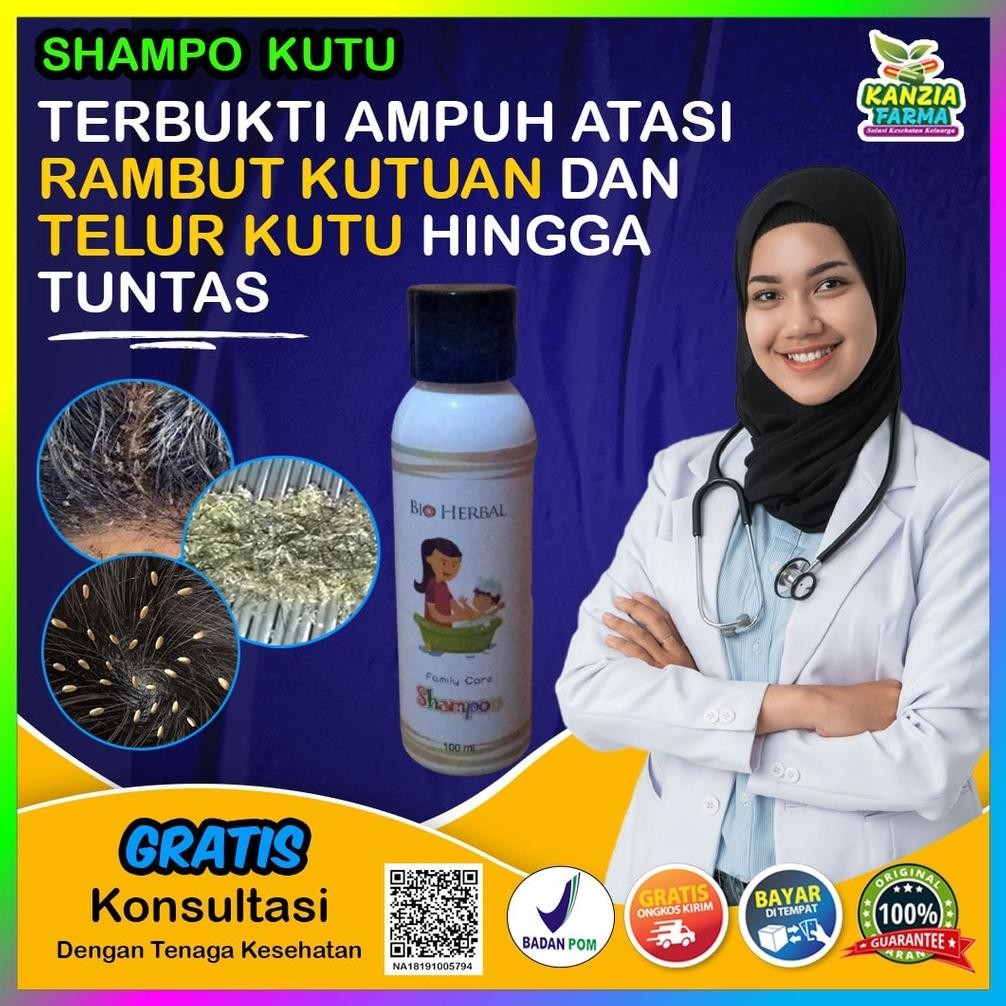 Sampo Penghilang Kutu Rambut Shampo Shampoo Sampho Alat Sisir Vacum Obat Penghilang Pembasmi Telur A