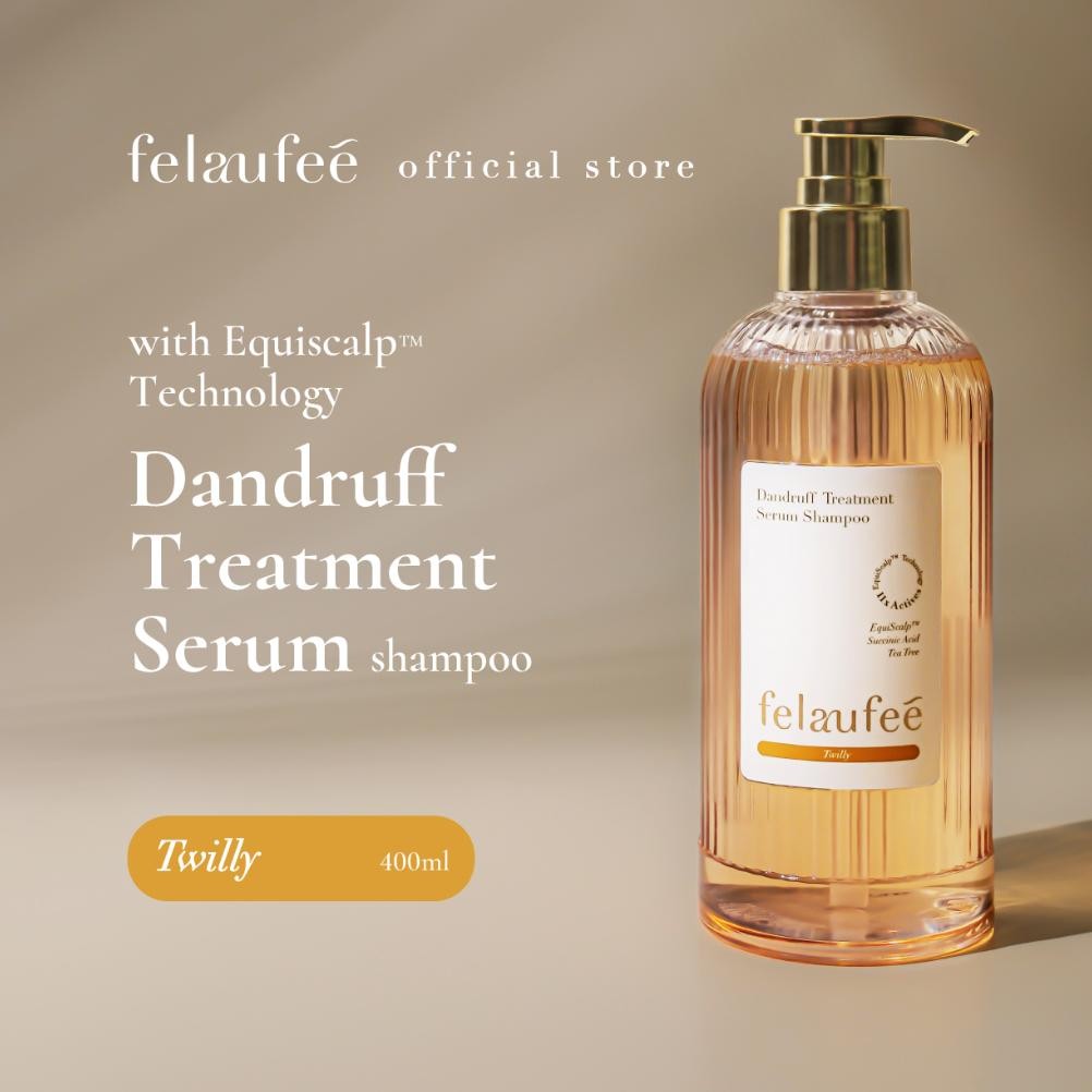 FELAUFEE - Dandruff Treatment Serum Shampoo - Twilly | Anti Ketombe | EquiScalp Technology