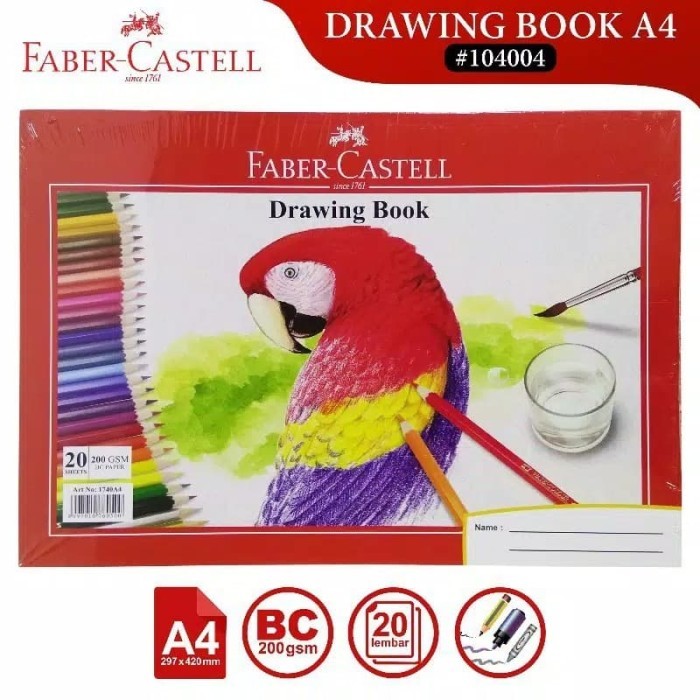 

HC670 Sketch Book / Drawing book A4 faber castellSketch Book / Drawing book NEW
