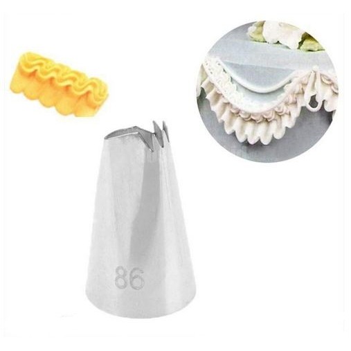 

NX548 Ruffle Lace Icing Piping Nozzles (1pc) PROMO