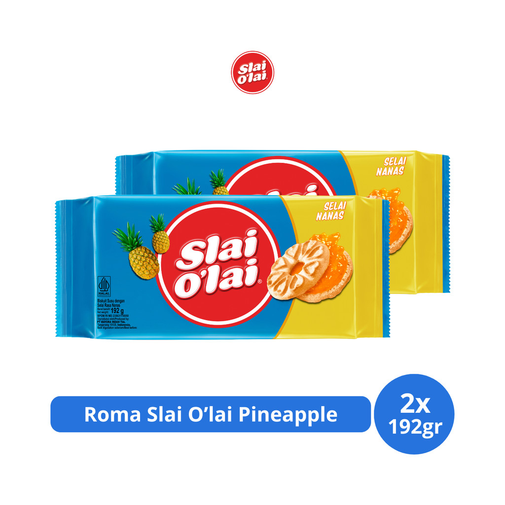 

Roma Slai O'lai Pineapple 192gr x 2 pcs