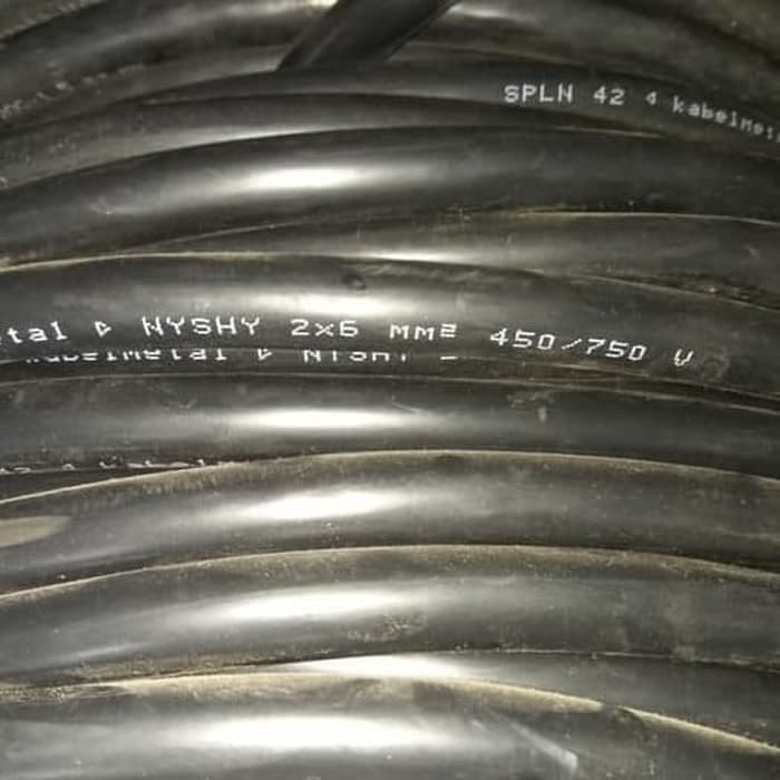 SALE KABEL LISTRIK NYYHY 2x6 MM SERABUT