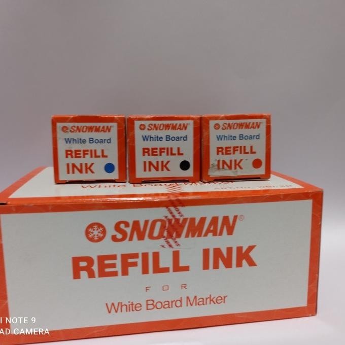 

1 DUS REFILL TINTA SPIDOL SNOWMAN WHITEBOARD