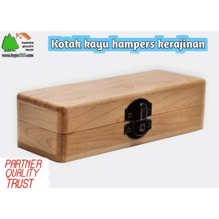 

Kotak kayu /kado kecil ,box logam mulia/lm,hampers - kayu engsel