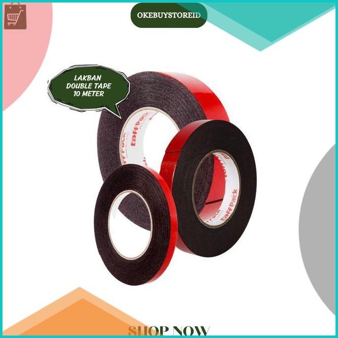 

Lakban Double Tape Serbaguna Busa Perekat Kuat Lem Dinding 10 Meter 11