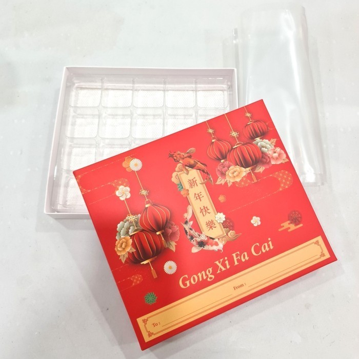 

Box Nastar Sekat Imlek (Per 10pc) FREE SEKAT 20 Reject.