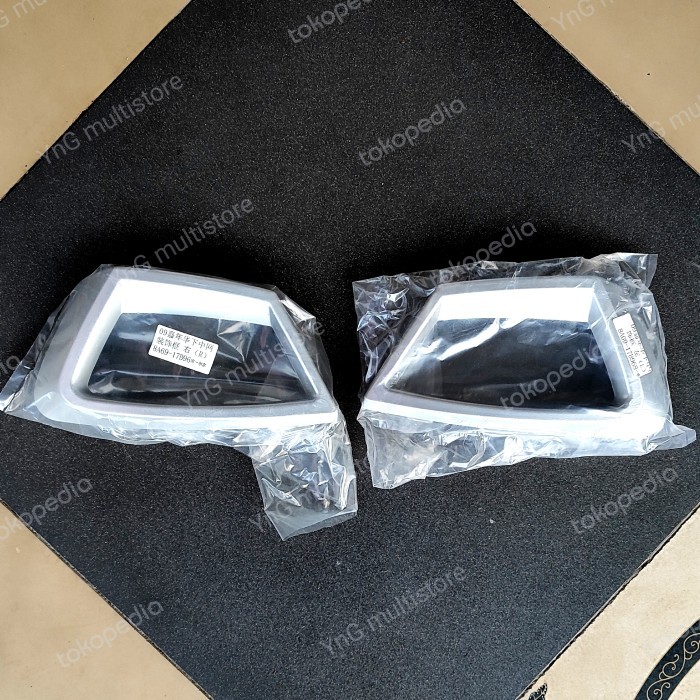 Bezel Grill Depan Ford Fiesta 2009-2011 Type Sport - Chrome Matte Doft