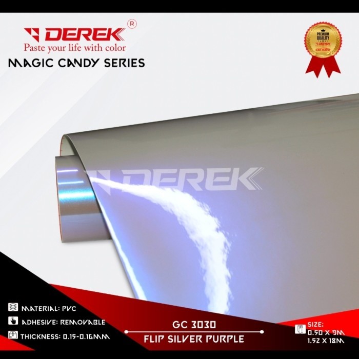 Sticker Derek Magic Candy Series Sticker Wraping Mobil 152X18M Premium