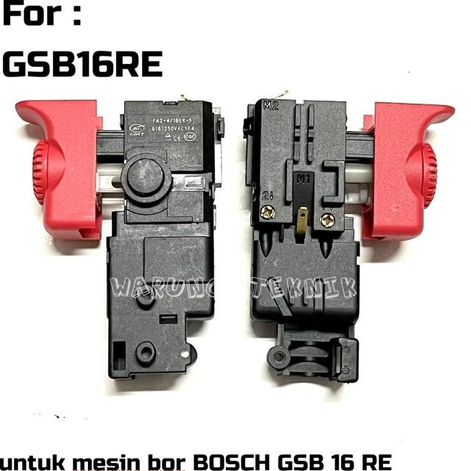 Switch Bosch Gsb16Re - Saklar Bor Bosch Gsb 16 Re Ready