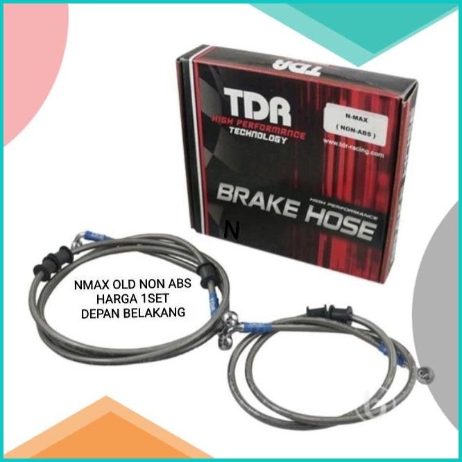 SELANG REM - KABEL REM TDR DEPAN BELAKANG NMAX OLD NON ABS - NMAX NEW