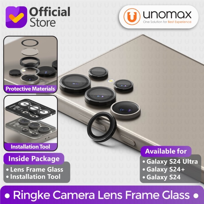 Terlaris Produk Camera Lens Protector Samsung Galaxy S24/Ultra/Plus Ringke Camera Lens