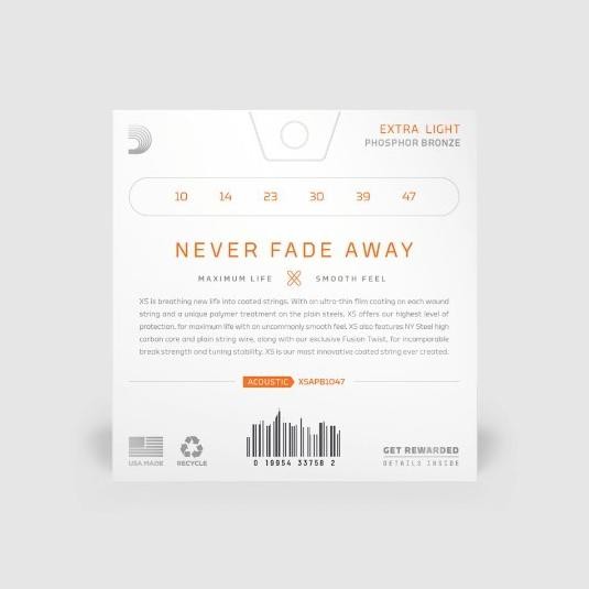 Promo D'Addario Acoustic String Xs Phosphor Bronze Xsapb