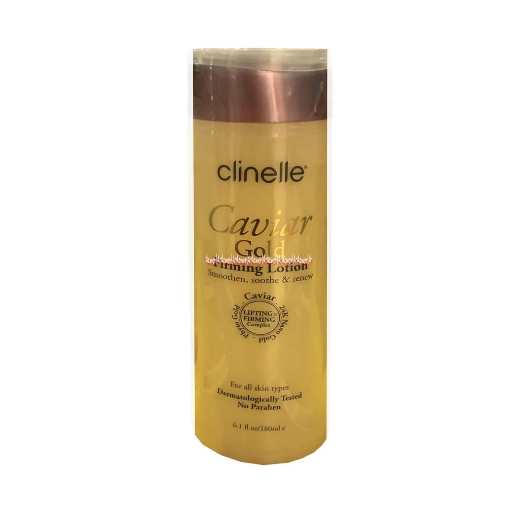 

Clinelle Cavier Gold Firming Lotion Smoother Soothe Renew 100ml