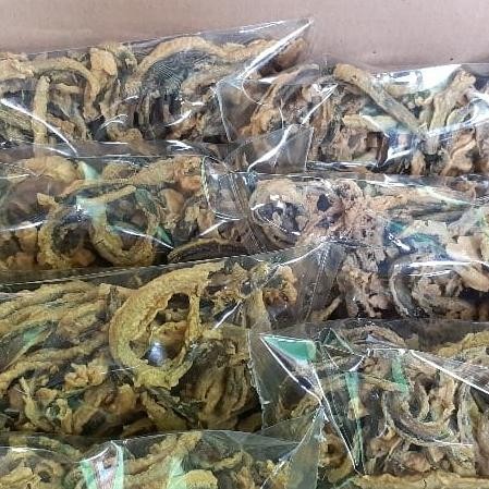 

Ready Keripik Belut Gurih Renyah Asli 1 Kg Voucher Berlaku