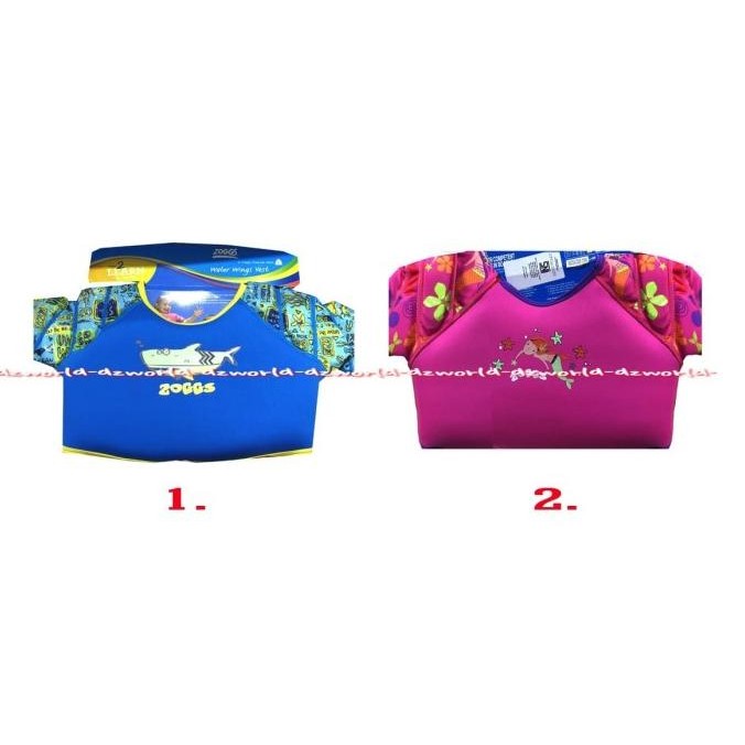 

Zoggs Water Wings Vest 2-3 Year Baju Pelampung Renang Anak