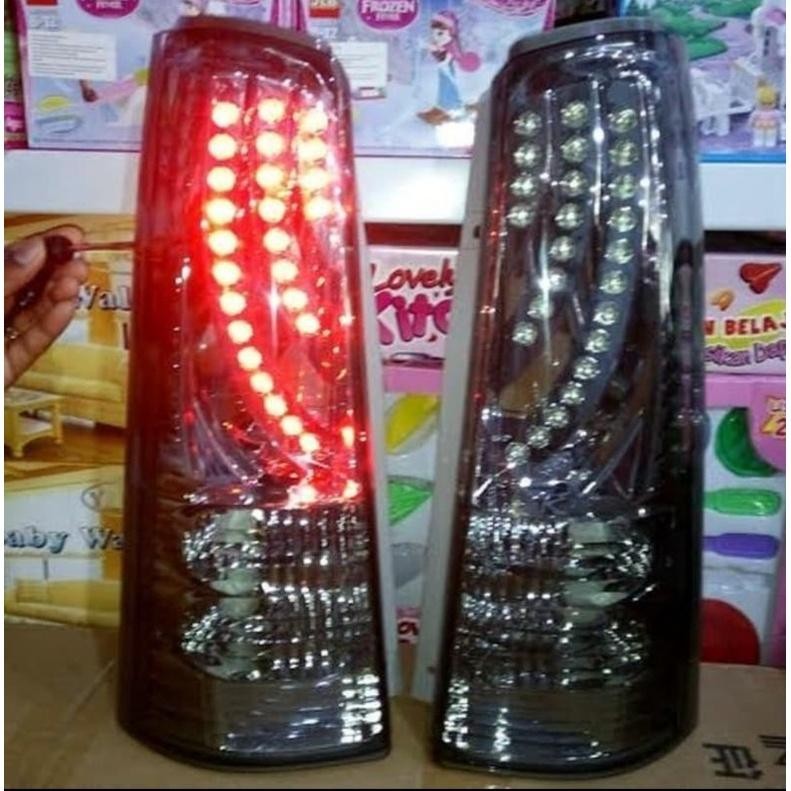 Stoplamp Avanza 2004-2011 Led All Smoke Lens