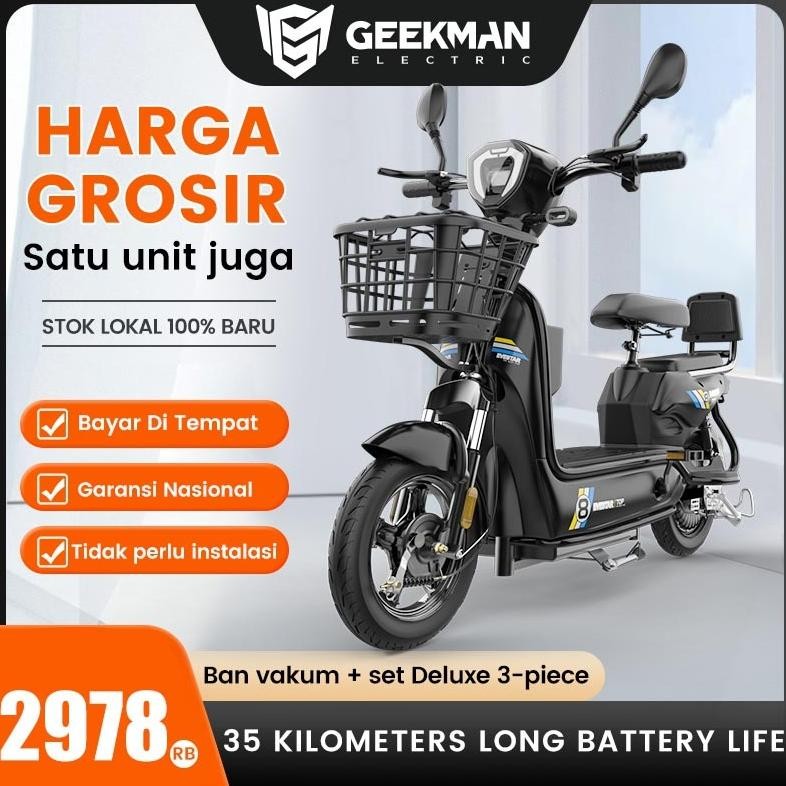 GEEKMEN Speeded Sepeda listrik Sepeda listrik dewasa Sepeda listrik exotic Sepedah listrik Sepeda li