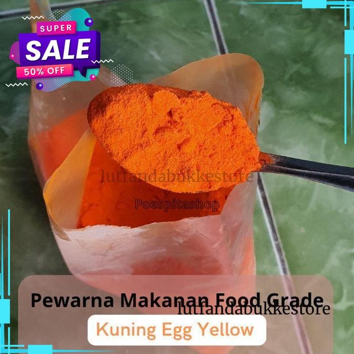 

PEWARNA MAKANAN KUNING YELLOW EGG FOOD GRADE BEST PRODUK !!